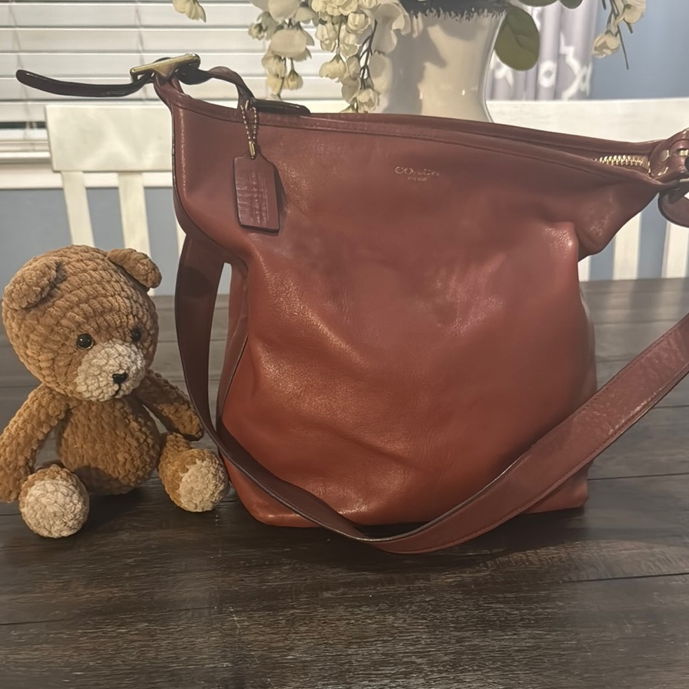 Coach vintage leather crossbody